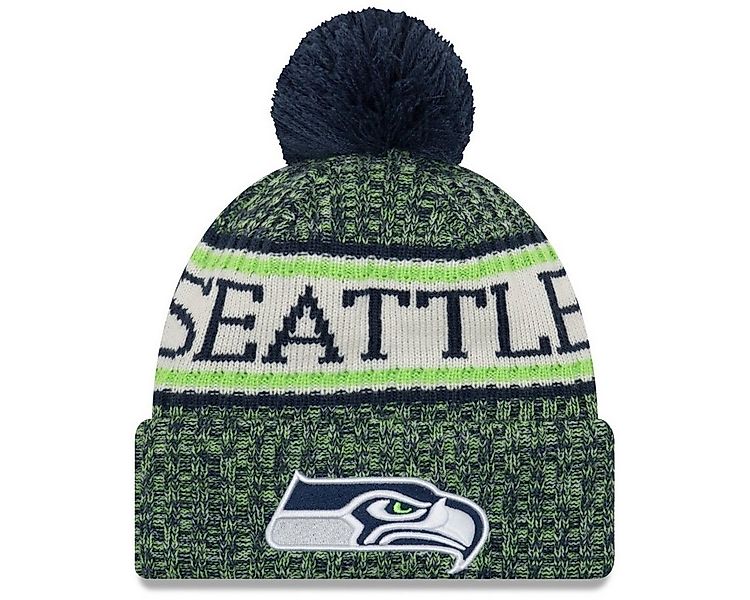 New Era Fleecemütze NFL Sideline Bobble Seattle Seahawks günstig online kaufen
