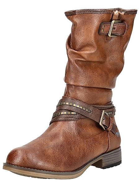 MUSTANG Stiefel Lederimitat/Textil Stiefel günstig online kaufen