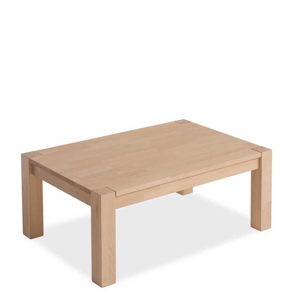 Wohnzimmer Tisch aus Buche Massivholz 45 cm hoch günstig online kaufen