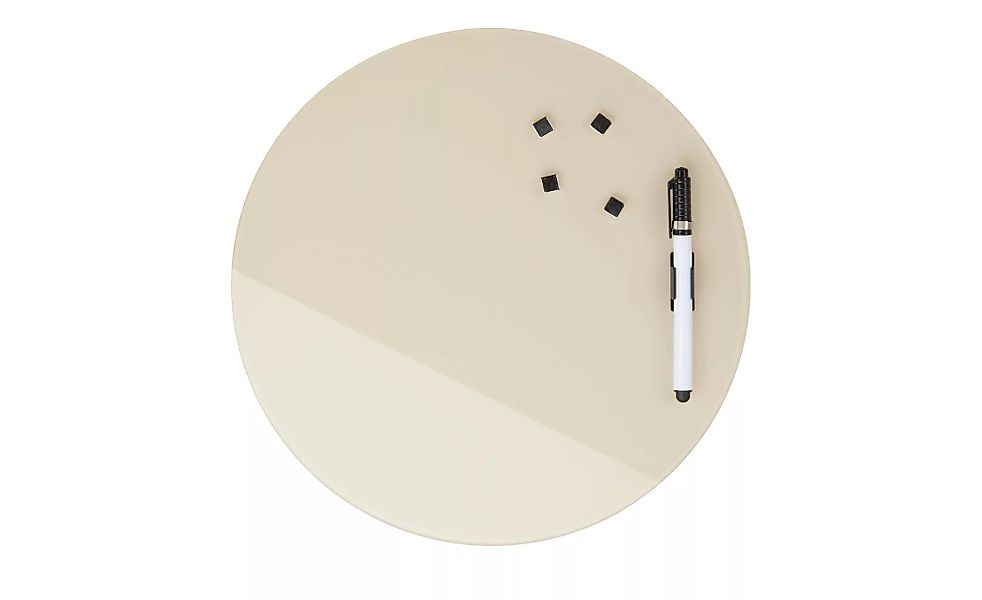 Memoboard Ø 30 cm - beige - Sconto günstig online kaufen