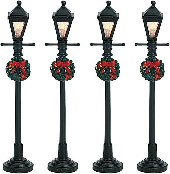 LeMax Weihnachtsdorf Straßenlaternen Set / Gas Lantern Street Lamp 64498 günstig online kaufen