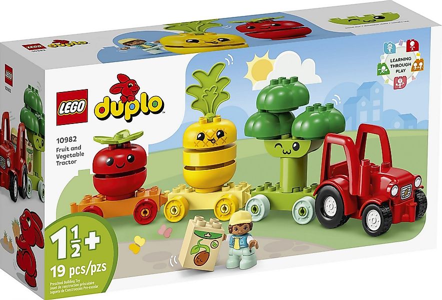 LEGO® LEGO® Duplo 10982 Obst- und Gemüse-Traktor Konstruktionsspielsteine, günstig online kaufen