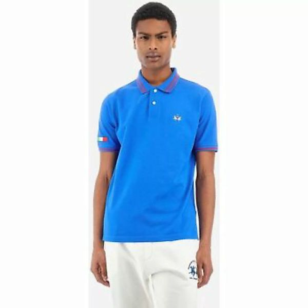 La Martina  T-Shirts & Poloshirts YMP014-PK031-07003 BLUE BELL günstig online kaufen
