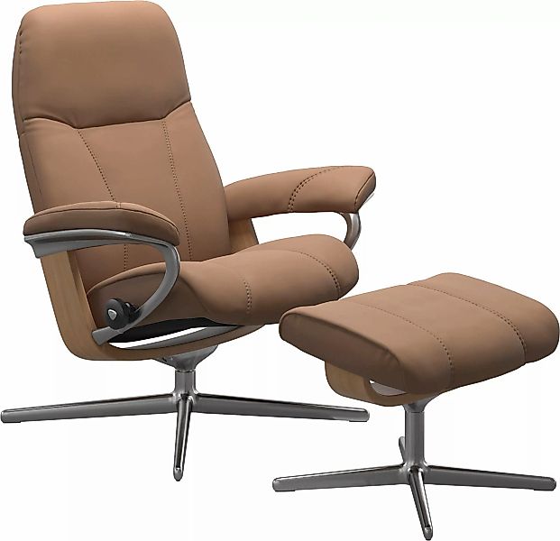 Stressless Relaxsessel "Consul", (Set, Relaxsessel mit Hocker), mit Hocker, günstig online kaufen