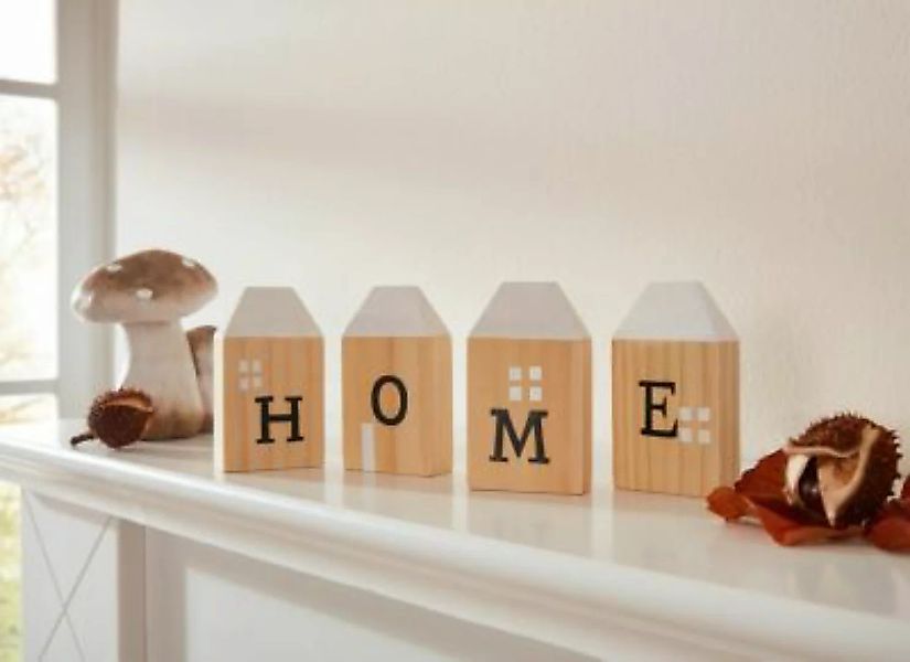 HOME Living Häuser SPAR-SET 2x Home Dekoobjekte weiß-kombi günstig online kaufen
