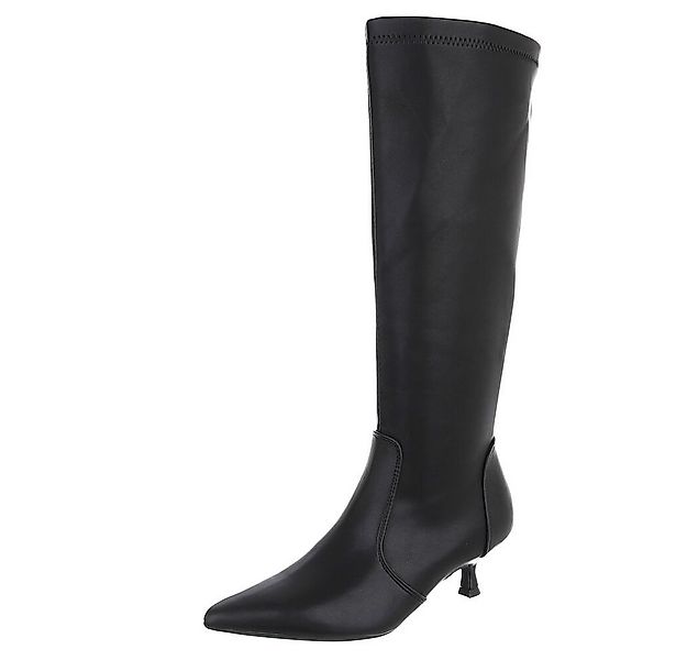 Ital-Design Elegante Stiefel mit Blockabsatz für Damen im Alltag Stiefel (9 günstig online kaufen