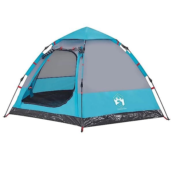 vidaXL Campingzelt 4 Personen Blau Quick Release 4005336 günstig online kaufen
