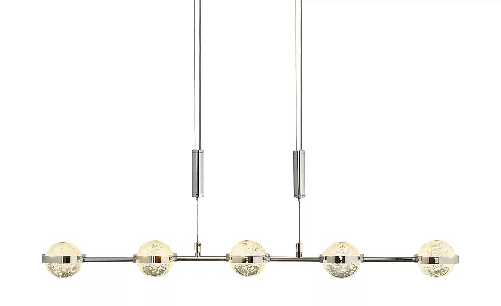 Paul Sommerkamp Leuchten LED-Pendelleuchte mit Acrylkugeln - silber - 94 cm günstig online kaufen