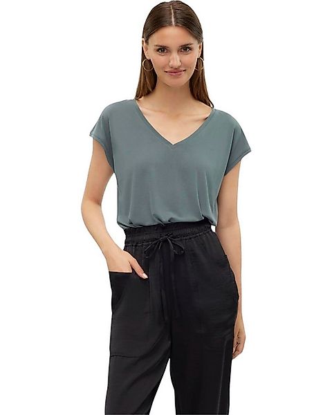 Vero Moda T-Shirt (2er-Pack) Basic Shirt mit V-Ausschnitt im Doppelpack günstig online kaufen