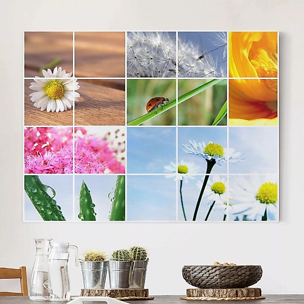 Leinwandbild - Querformat Spring Impression günstig online kaufen