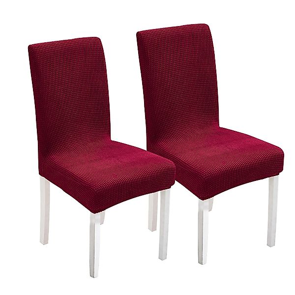 Simloveve Sitzflächenhusse Hochwertiger Stuhlbezug Stretch Stuhl günstig online kaufen