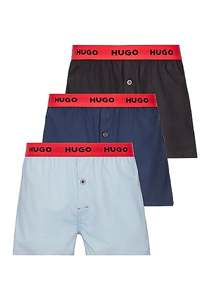 HUGO Underwear Webboxer "WOVEN BOXER TR", (Packung, 3 St., 3er-Pack), Webbo günstig online kaufen