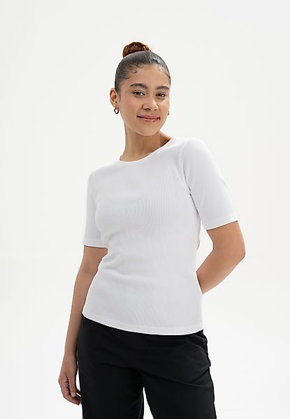 MELA Kurzarmshirt Ripp T-Shirt JASLEEN Kurze günstig online kaufen
