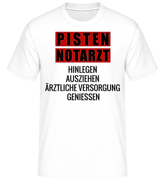 Pisten Notarzt · Shirtinator Männer T-Shirt günstig online kaufen