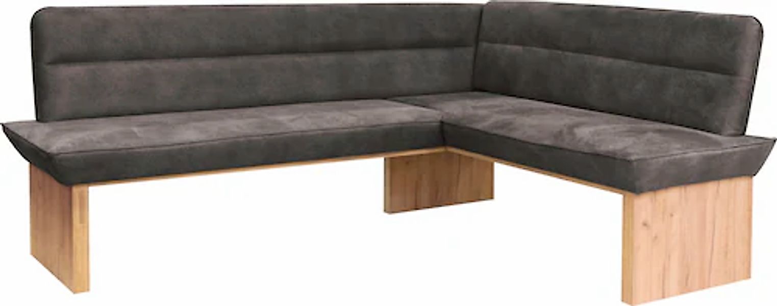 Home affaire Eckbank "Beluna Polsterbank, Sitzecke" mit Wellenunterfederung günstig online kaufen