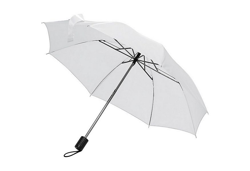 Macma Taschenregenschirm Taschen-Regenschirm / mit Schutzhülle / Farbe: wei günstig online kaufen