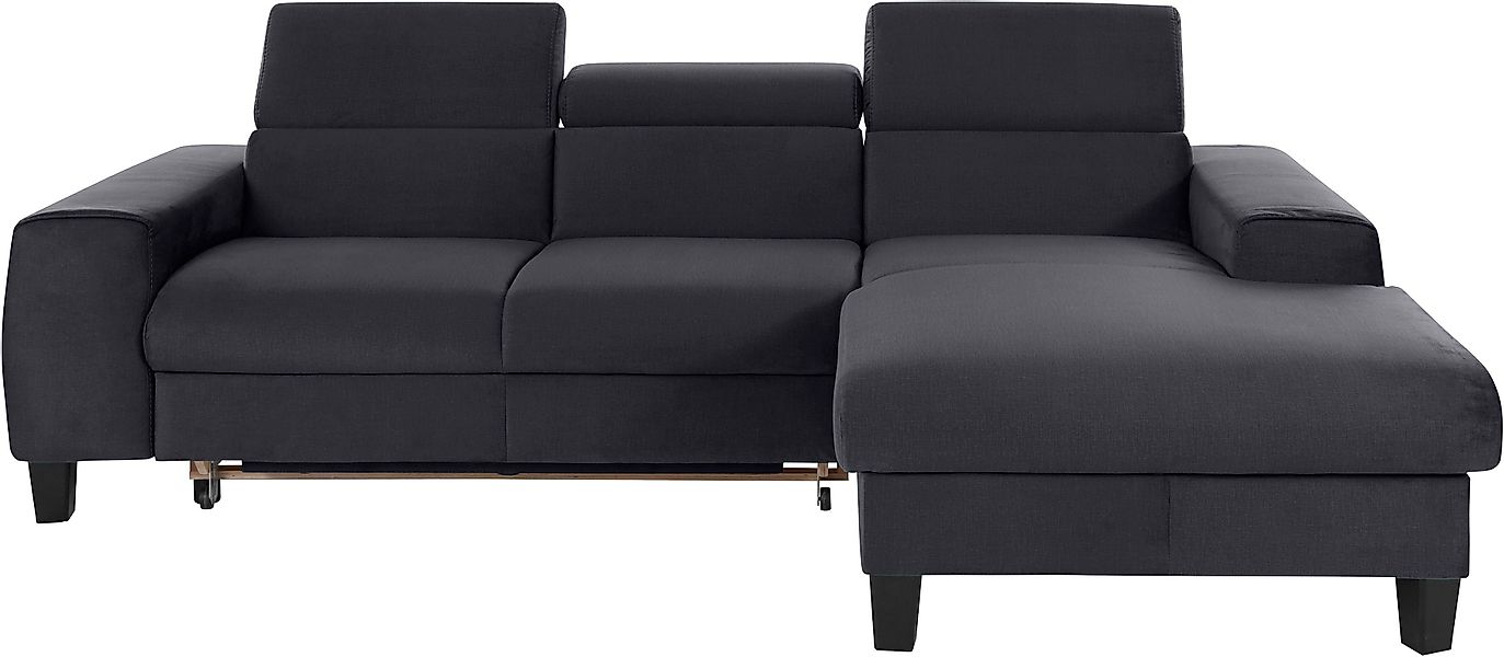 COTTA Ecksofa "Morven L-Form mit Kopfteilverstellung", wahlweise mit Bettfu günstig online kaufen