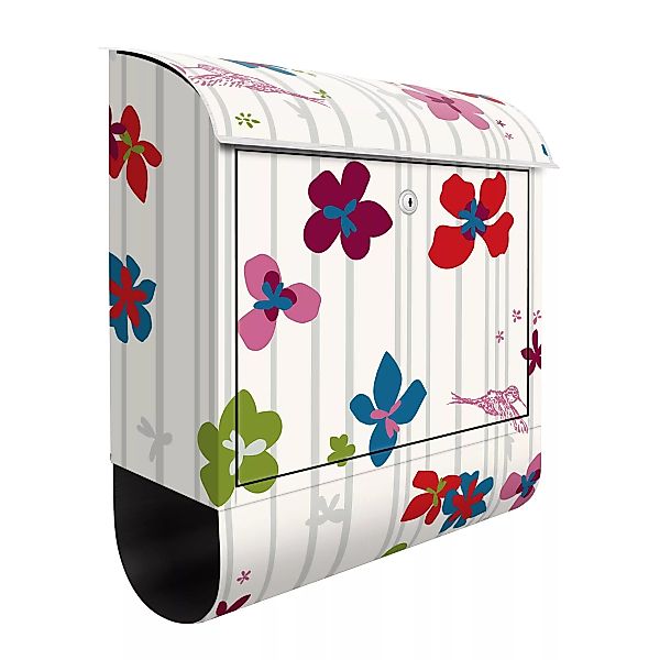 Briefkasten Muster & Textur Floral Pattern günstig online kaufen