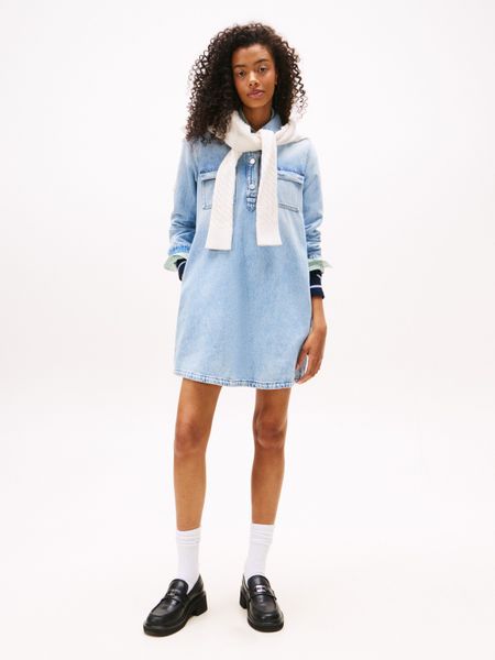 Tommy Jeans Jeanskleid A-LINE DENIM DRESS günstig online kaufen