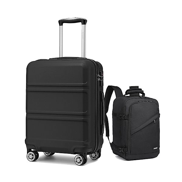 KONO Kofferset 2-teiliges Set, Hartschalen-Koffer (52cm günstig online kaufen