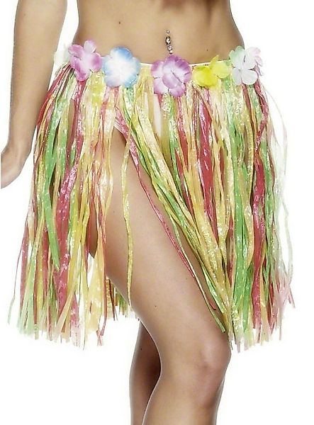 Metamorph Hawaii-Kostüm Kurzer Hula-Rock bunt, Knallbunter Hawaiirock für t günstig online kaufen