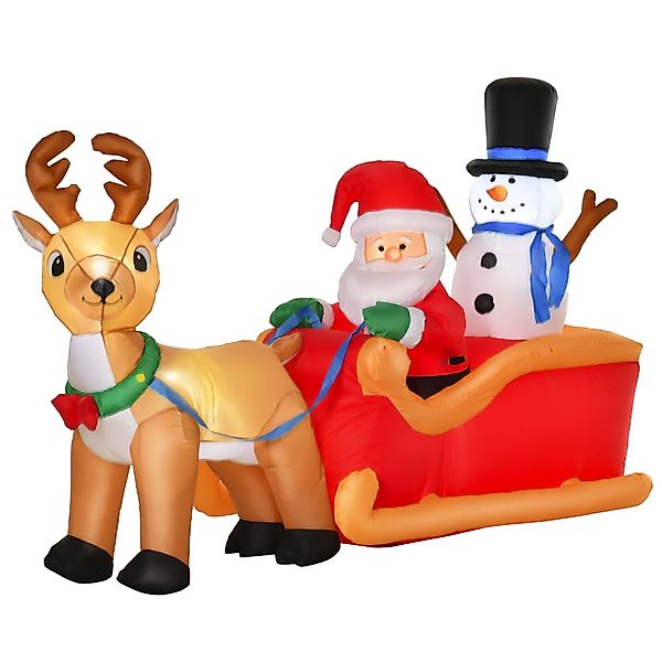 HOMCOM Weihnachtsfigur Weihnachtsdeko günstig online kaufen