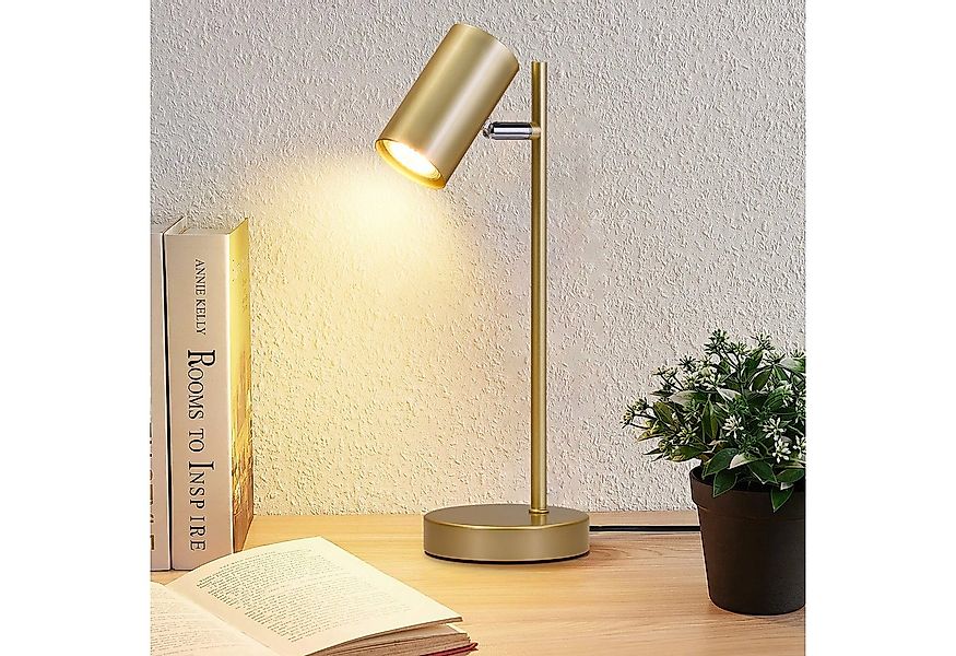 Nettlife Tischleuchte Nachttischlampe Schwarz/Weiß/Gold GU10 mit kabel Schl günstig online kaufen