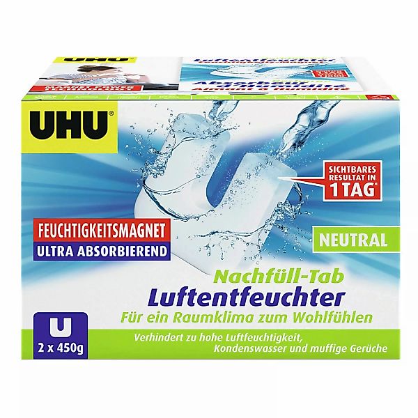 UHU Luftentfeuchter Magnet-Tabs 2x 450 g günstig online kaufen