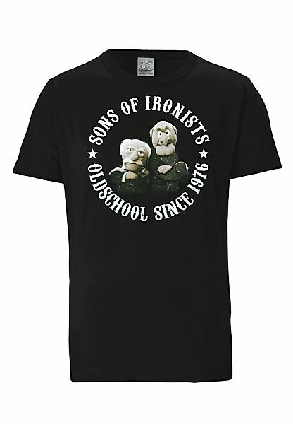 LOGOSHIRT T-Shirt "Muppets - Waldorf & Statler - Sons Of Ironists", mit coo günstig online kaufen