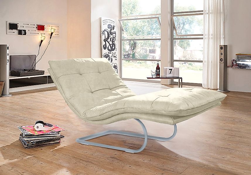 W.SCHILLIG Relaxliege "daily dreams" in Waffelkissen-Optik, wahlweise mit M günstig online kaufen