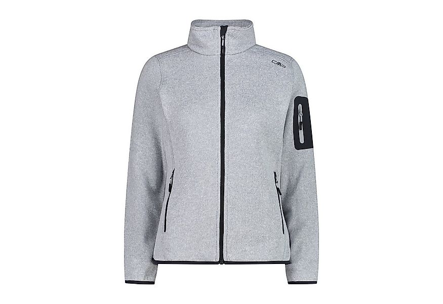 CMP Fleecejacke CMP Damen Jacke Knitted Melange Fleece Jacket 3H14746 günstig online kaufen