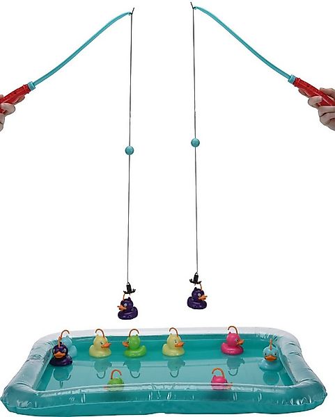 Koopman Spielzeug-Gartenset Entenangeln Wasserspiel Angelspiel Pool + 10 En günstig online kaufen