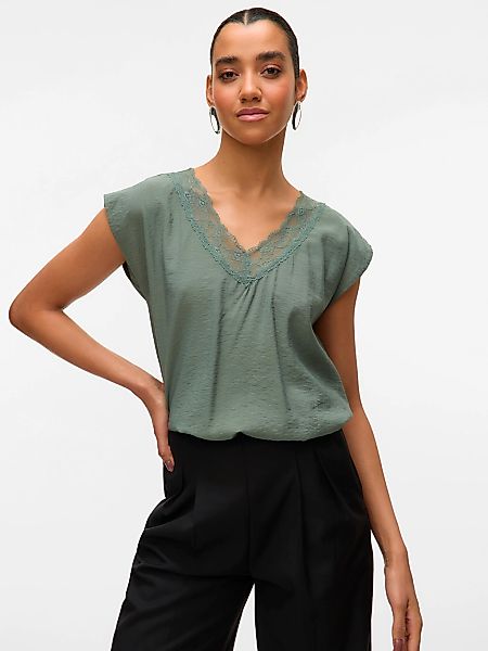Vero Moda Spitzentop VMSAFA SL V-NECK günstig online kaufen