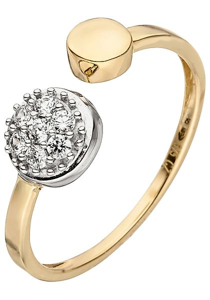 JOBO Goldring, offen 375 Gold bicolor günstig online kaufen
