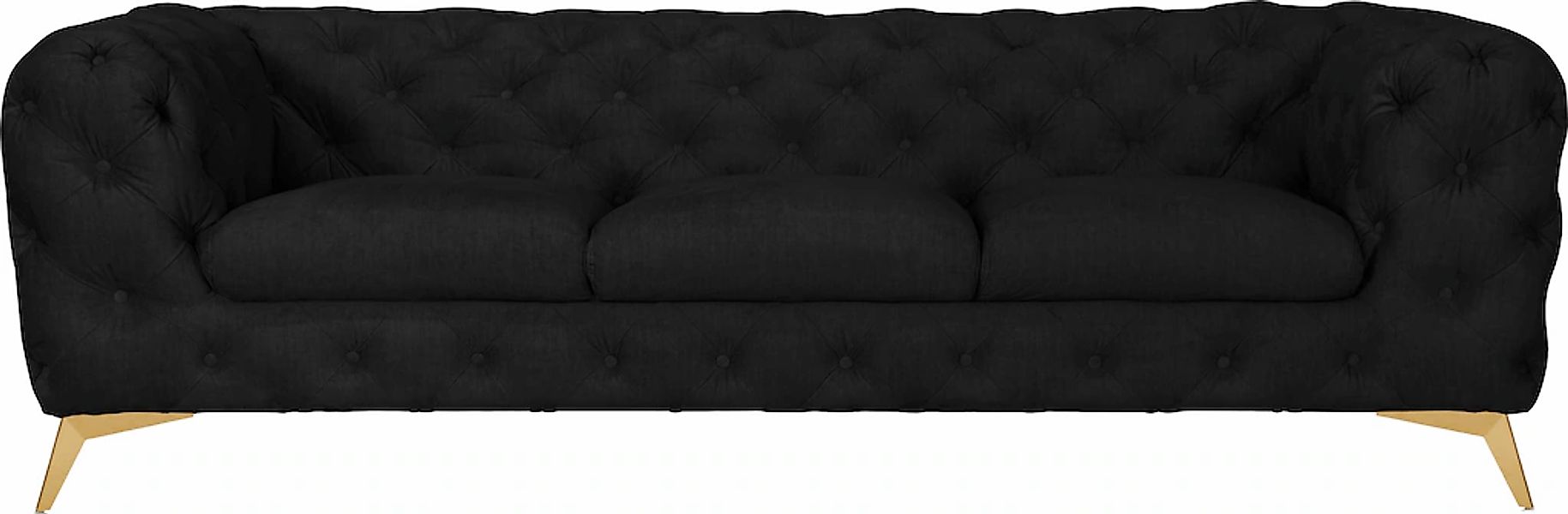 Home affaire Chesterfield-Sofa "Glynis" aufwändige Knopfheftung, moderne Ch günstig online kaufen