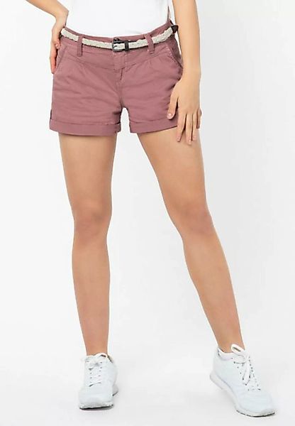 Eight2Nine Chinoshorts Shorts mit Flechtgürtel günstig online kaufen