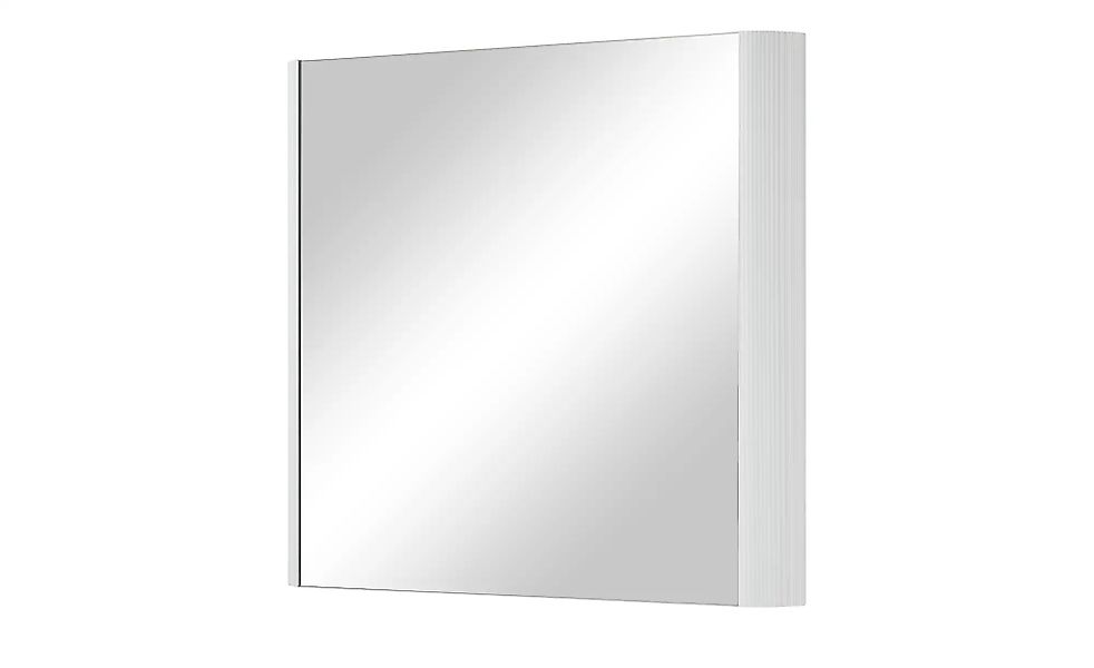 Spiegel 65 x 56 cm Juno ¦ silber ¦ Glas,Aluminium,Holzwerkstoff ¦ Maße (cm) günstig online kaufen