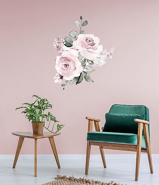 queence Wandtattoo Charleen (1 St), Rosen, günstig online kaufen
