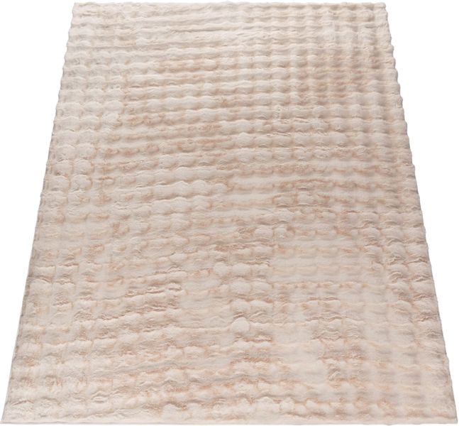 Paco Home Hochflor-Teppich "Arnheim 741" rechteckig 34 mm Höhe Uni Farben, günstig online kaufen