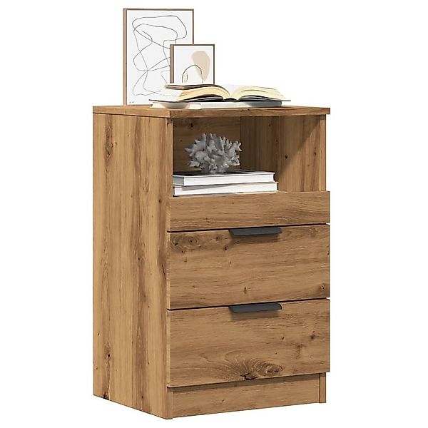 vidaXL Aktenschrank Nachttisch Artisan-Eiche 40x36x65 cm günstig online kaufen