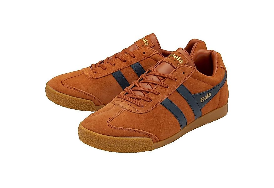 Gola Harrier Suede-Leder rost/navy Herren Sneaker günstig online kaufen