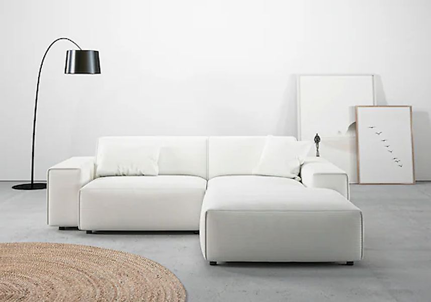 Home affaire Ecksofa »Glimminge L-Form auch in Breitcord, Feincord + Easy c günstig online kaufen