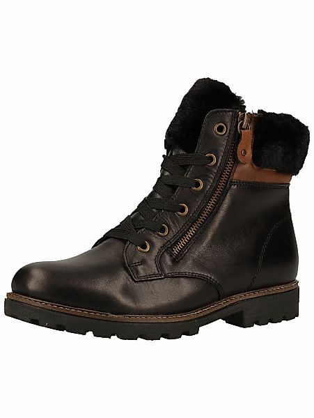 Remonte Remonte D8463-01 Damen Glattleder schwarz Winterstiefel günstig online kaufen