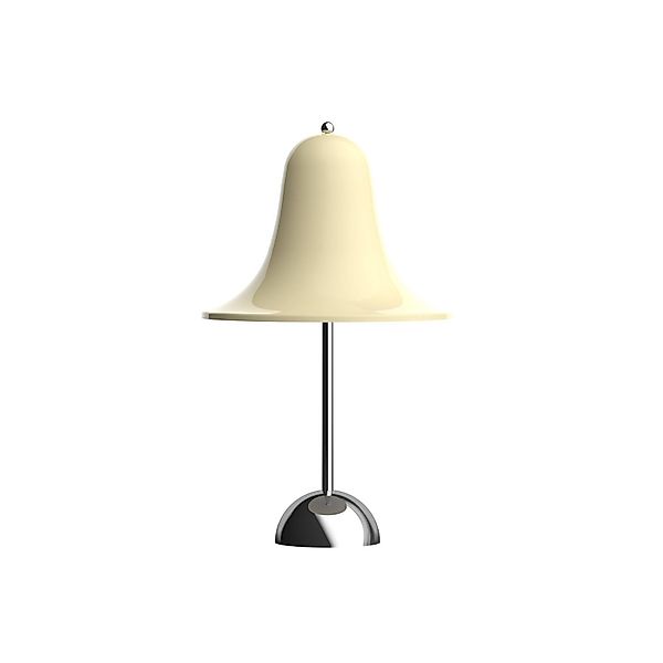 Verpan LED-Akku-Tischleuchte Pantop, cremeweiß, Höhe 30 cm günstig online kaufen