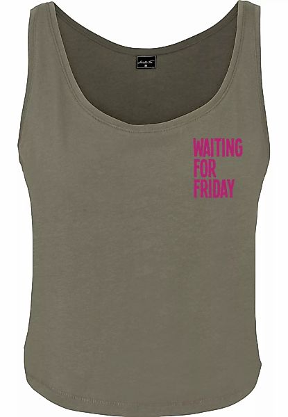 MisterTee Muskelshirt "MisterTee Damen Ladies Waiting For Friday Box Tank", günstig online kaufen