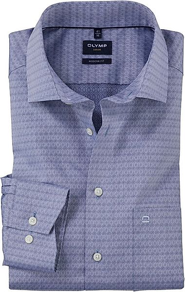OLYMP Businesshemd Luxor modern fit mit grafischem Muster günstig online kaufen