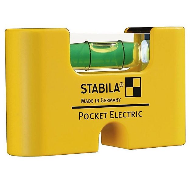 Stabila Wasserwaage Kunststoff-Miniformat-Wasserwaage Pocket Electric 17775 günstig online kaufen