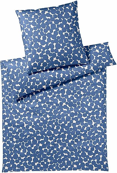 Elegante Bettwäsche "Pebbles" 2 Stk. tlg. angenehmes Hautgefühl günstig online kaufen
