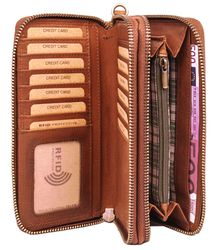 Benthill Geldbörse Damen Echt Leder Gross günstig online kaufen