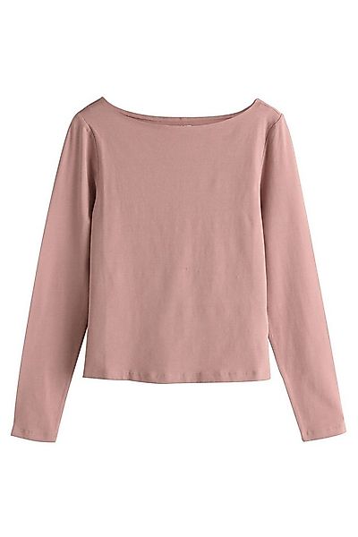 Next T-Shirt Langarmshirt mit U-Boot-Ausschnitt (1-tlg) günstig online kaufen